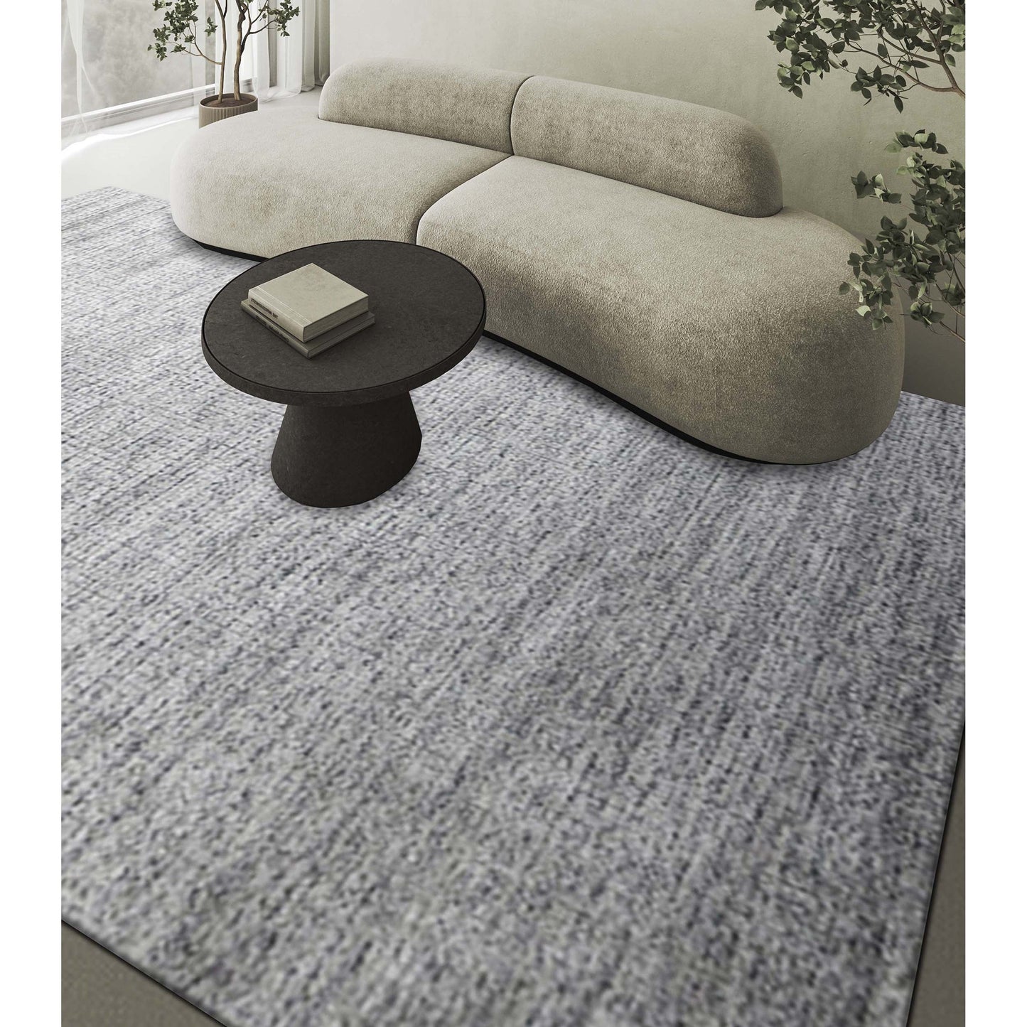HANDLOOMED HSILK SR452 SILVER