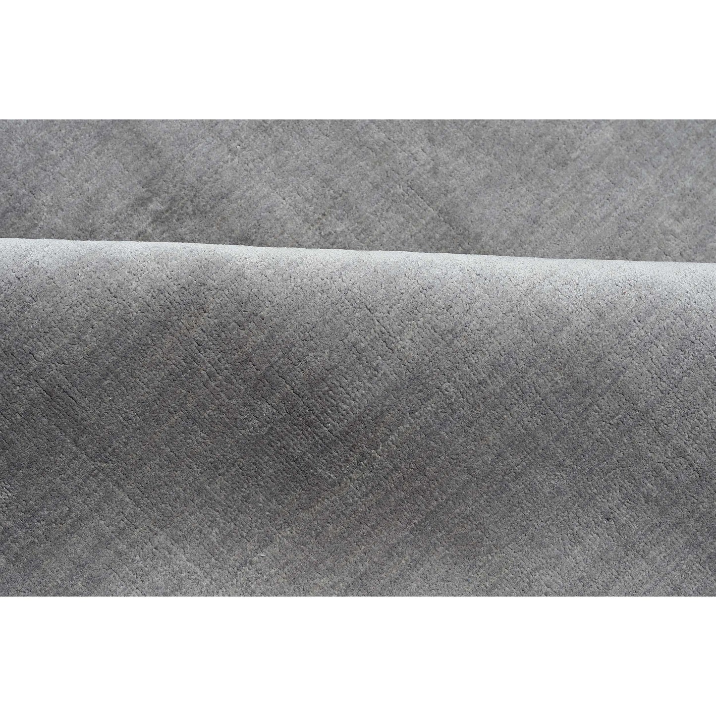 HANDLOOMED HSILK SR973 DARK GREY