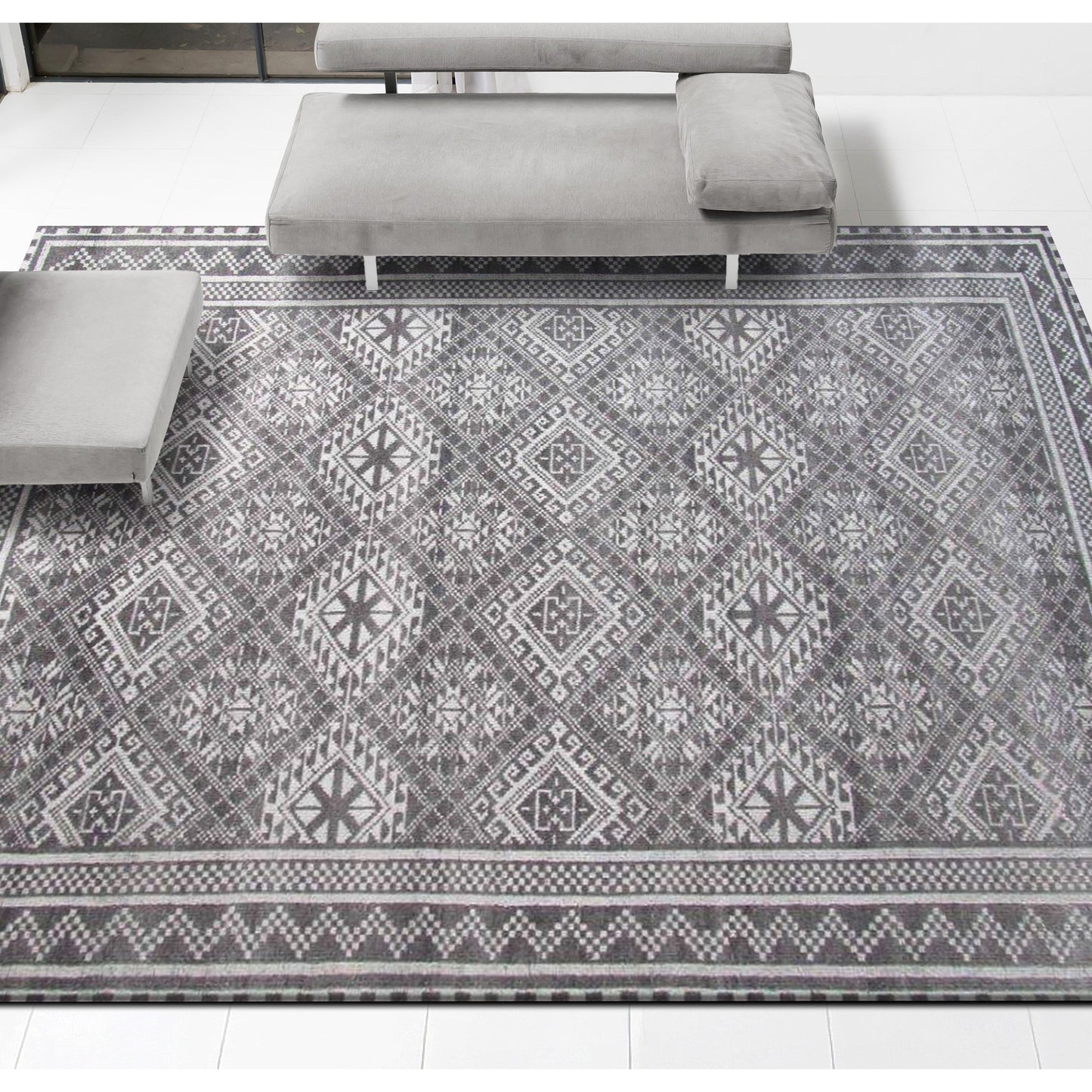 LACIEL MC-07 SILVER / CHARCOAL