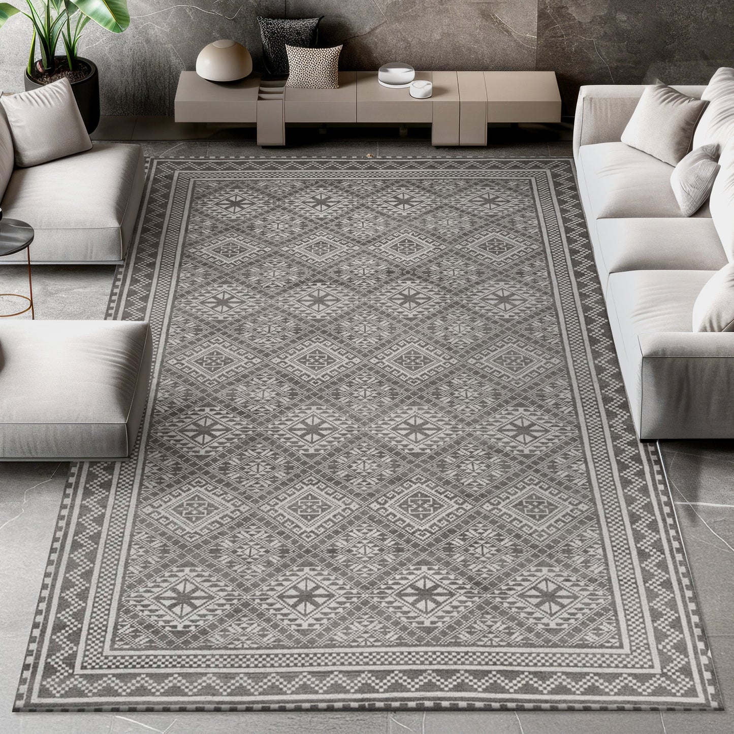 LACIEL MC007 GREY / IVORY
