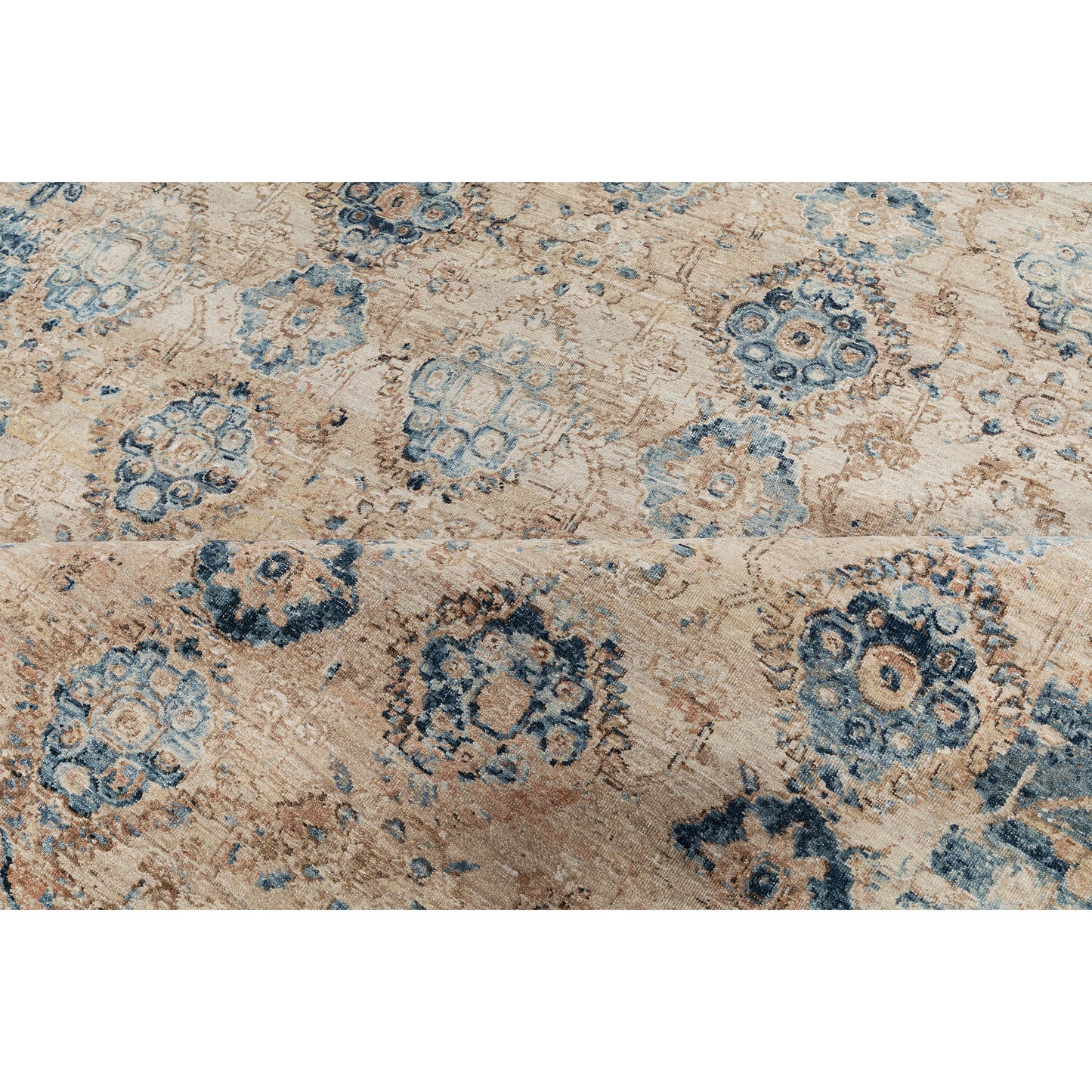 LANCASTER 24-KP BEIGE / BLUE