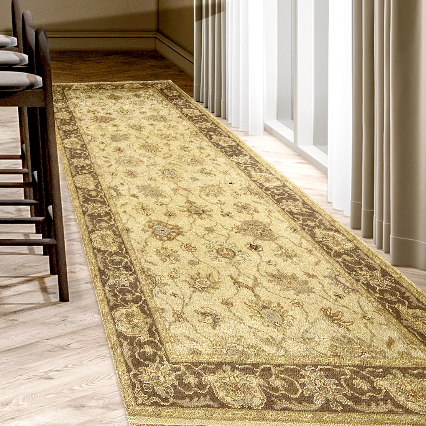 MAGNOLIA MOGAM BEIGE / BROWN