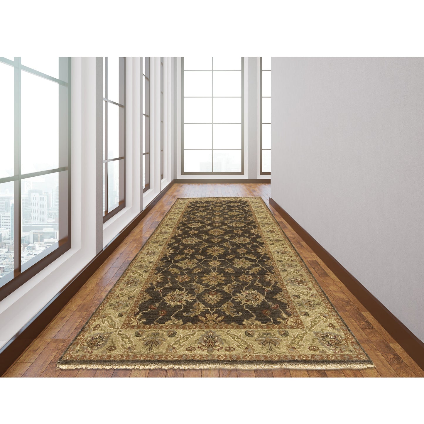 MAGNOLIA ZIEAM BROWN / BEIGE