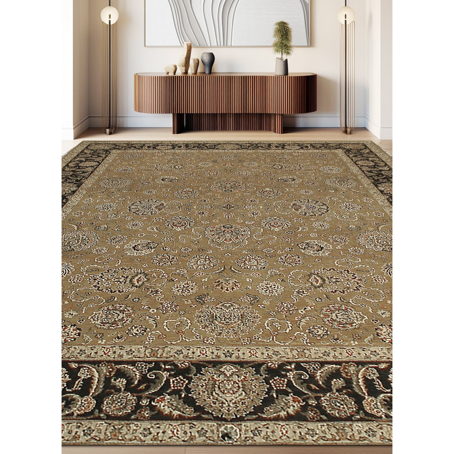 MANCHURIA KASHQ GOLD / BLACK