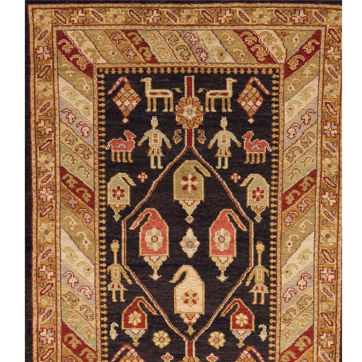 MANCHURIA KUBAJ BROWN / GOLD