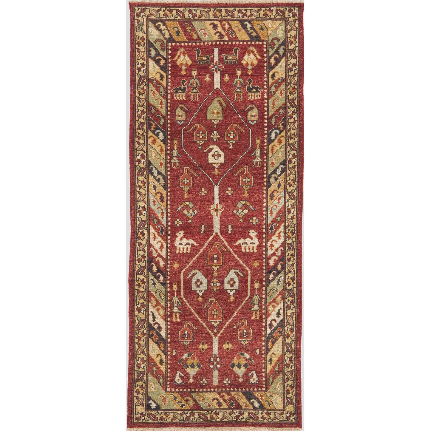 MANCHURIA KUBAJ RED / BROWN