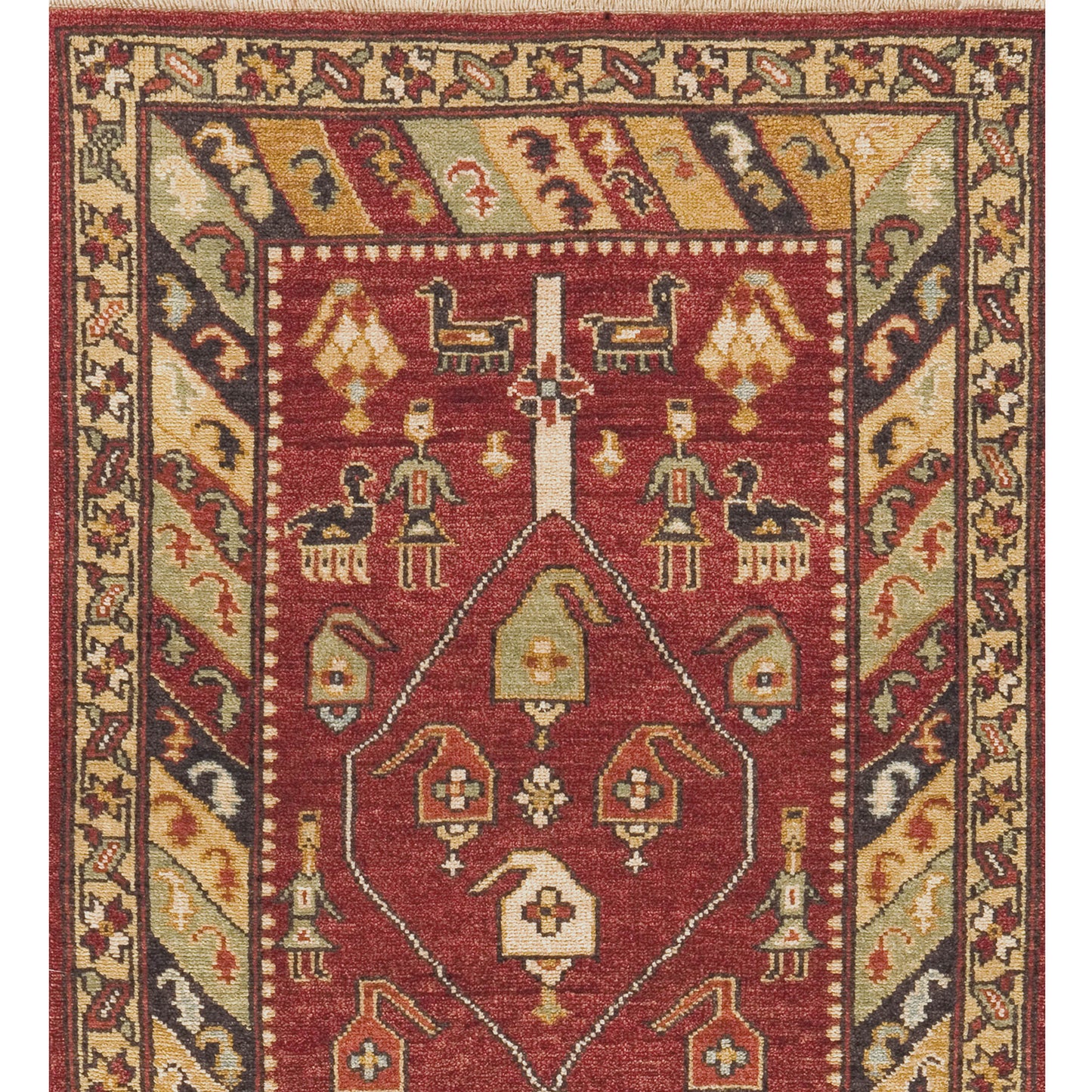 MANCHURIA KUBAJ RED / BROWN