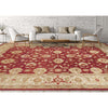 MANCHURIA LILIJ RED / CREAM 12' X 20'