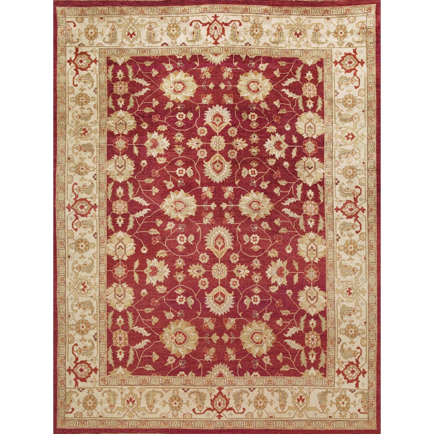 MANCHURIA LILIJ RED / CREAM 12' X 20'