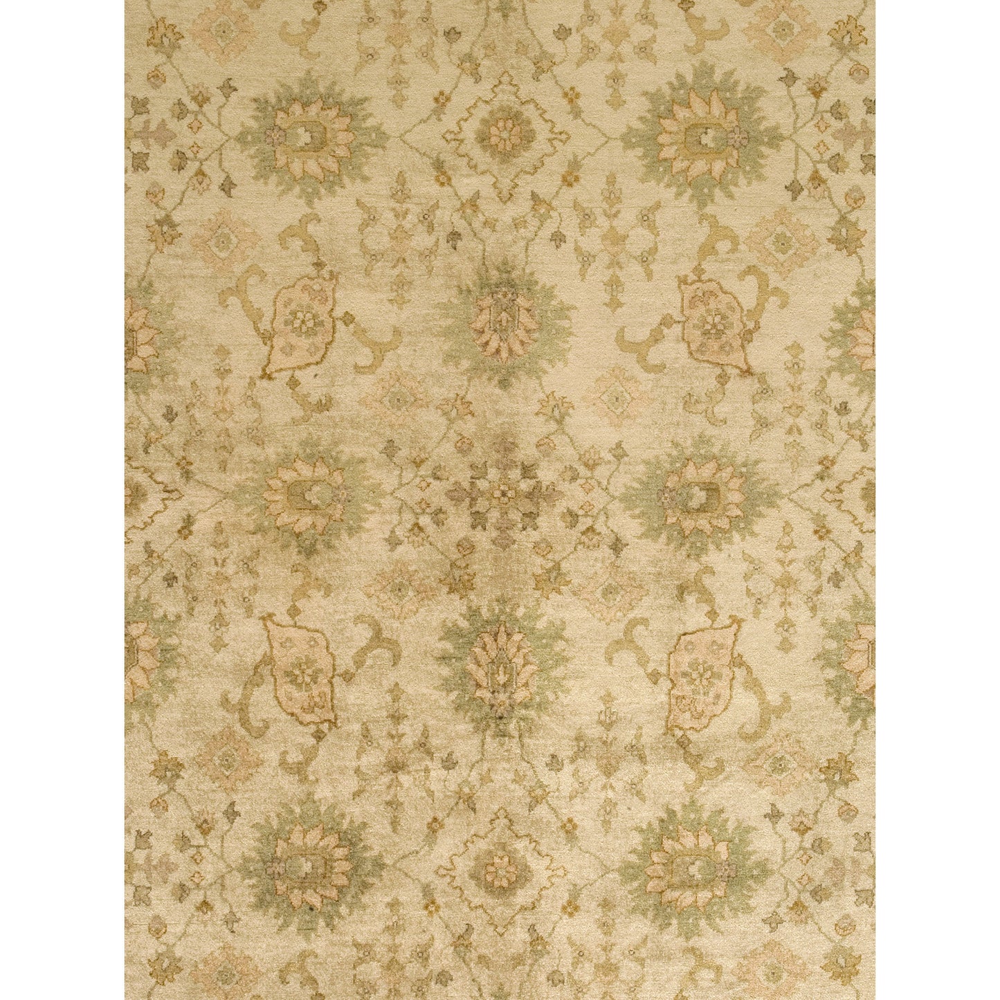 MANCHURIA SULTJ CREAM / LIGHT GREEN 11'9" X 20'5"