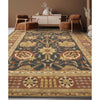 MANCHURIA TABRJ BROWN / RUST 16'8" X 28'4"
