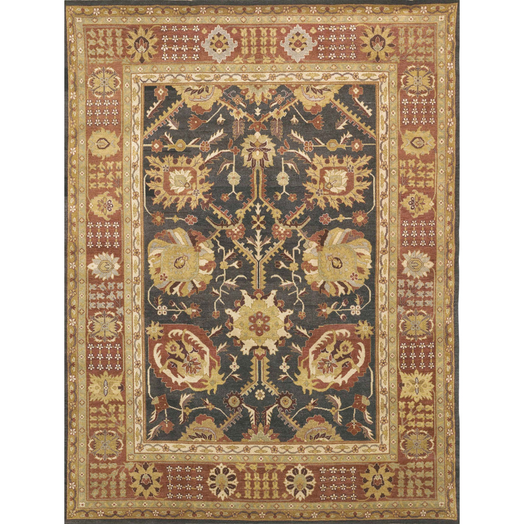 MANCHURIA TABRJ BROWN / RUST 16'8" X 28'4"