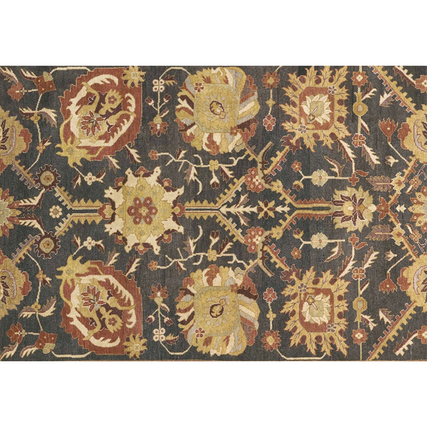 MANCHURIA TABRJ BROWN / RUST 16'8" X 28'4"