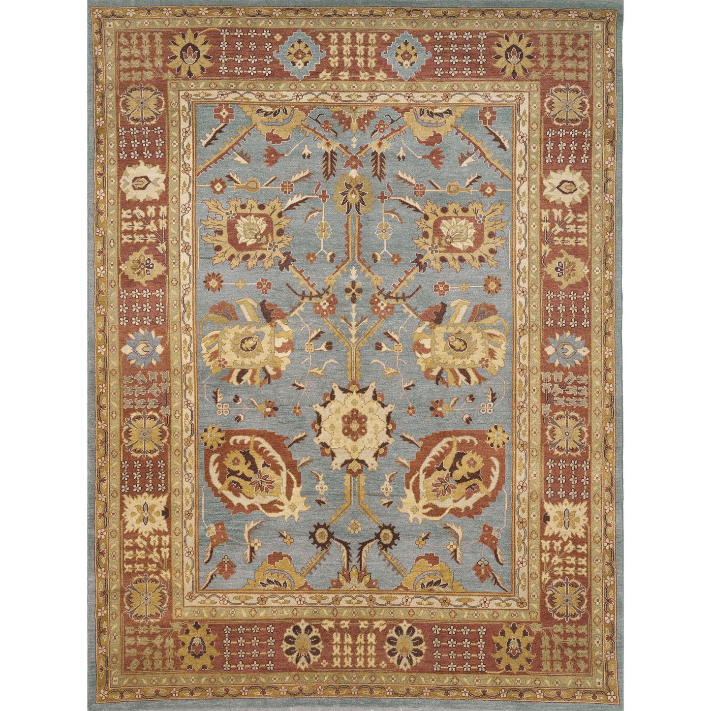 MANCHURIA TABRJ GREY / AMBER 14'1" X 25'10"