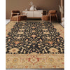 MANCHURIA TEHRJ BLACK / DARK GOLD 12' X 20'3"
