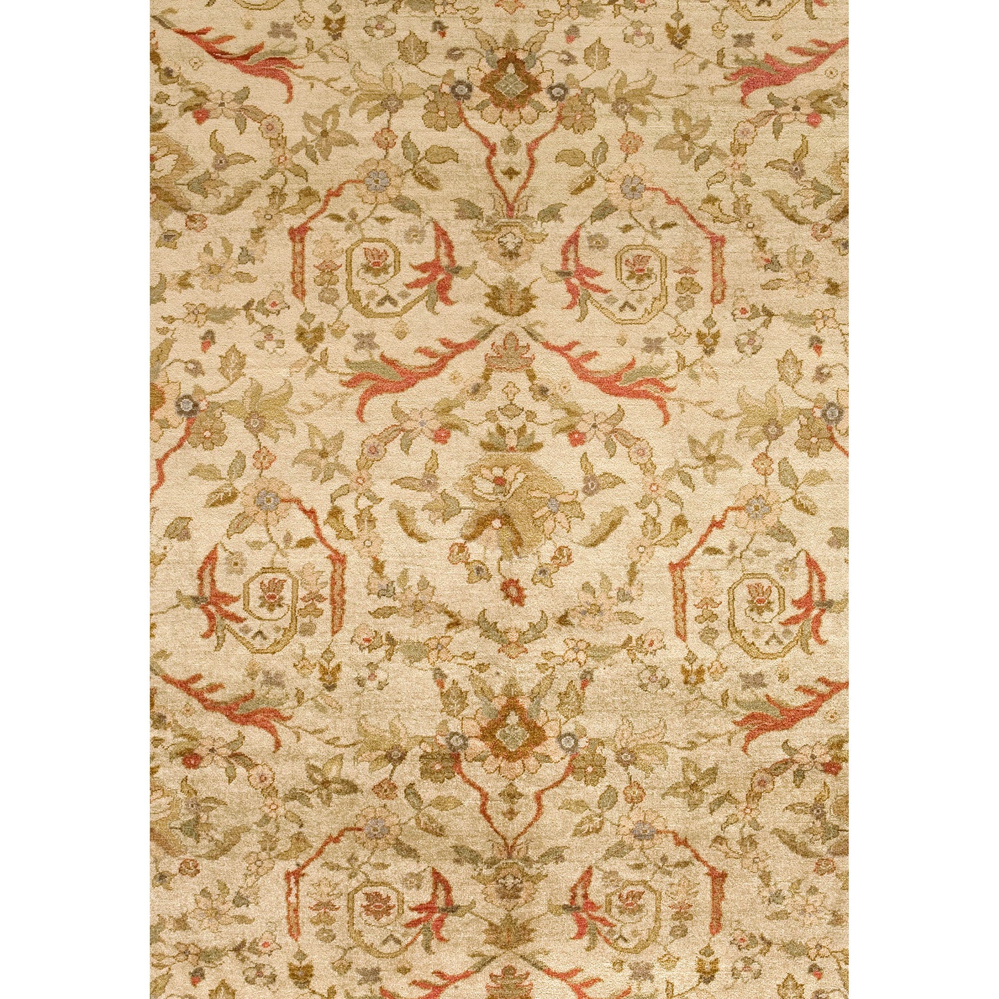 MANCHURIA ZIEGJ CREAM / WALNUT 14'4" X 26'2"