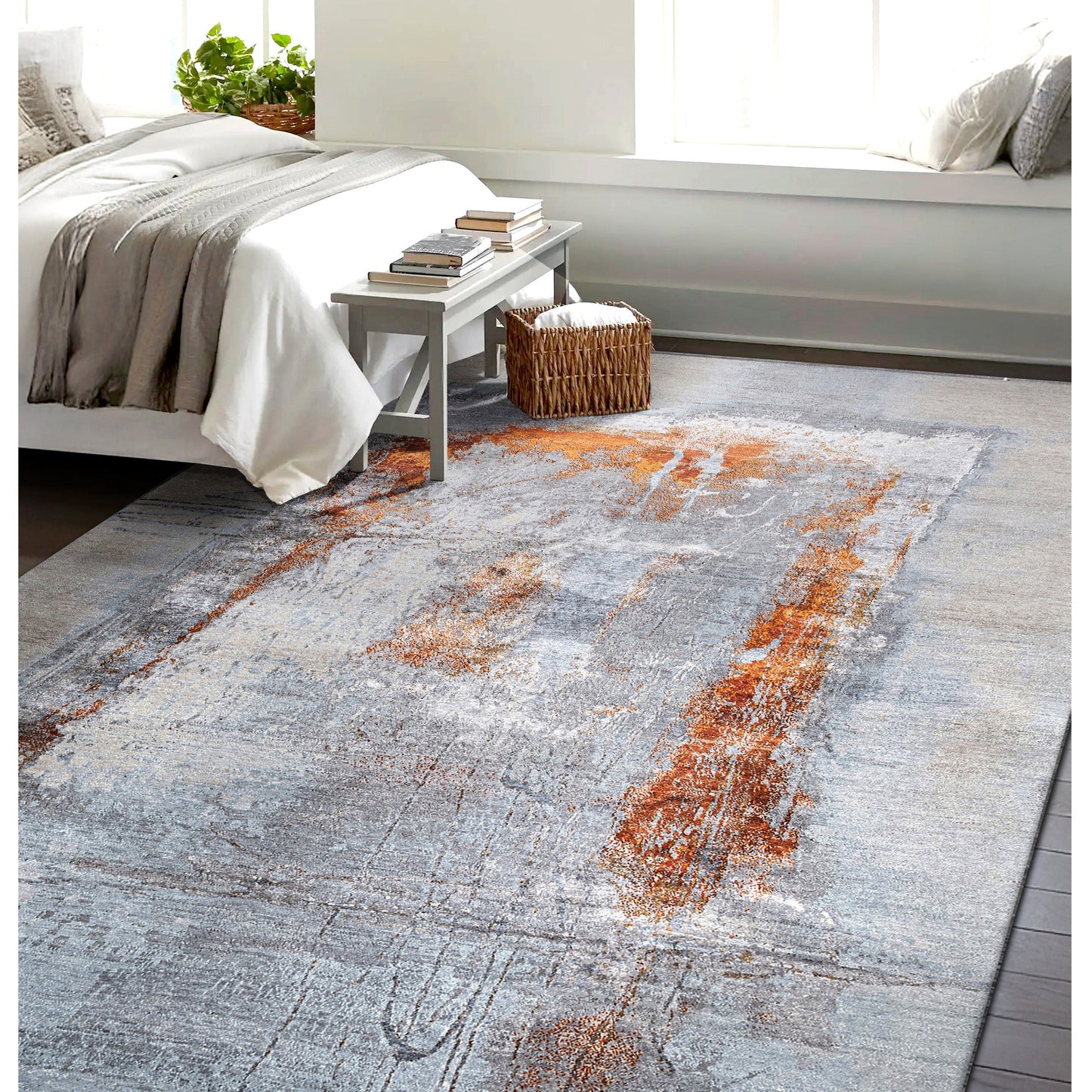 MONARCH GINERVA GREY / RUST
