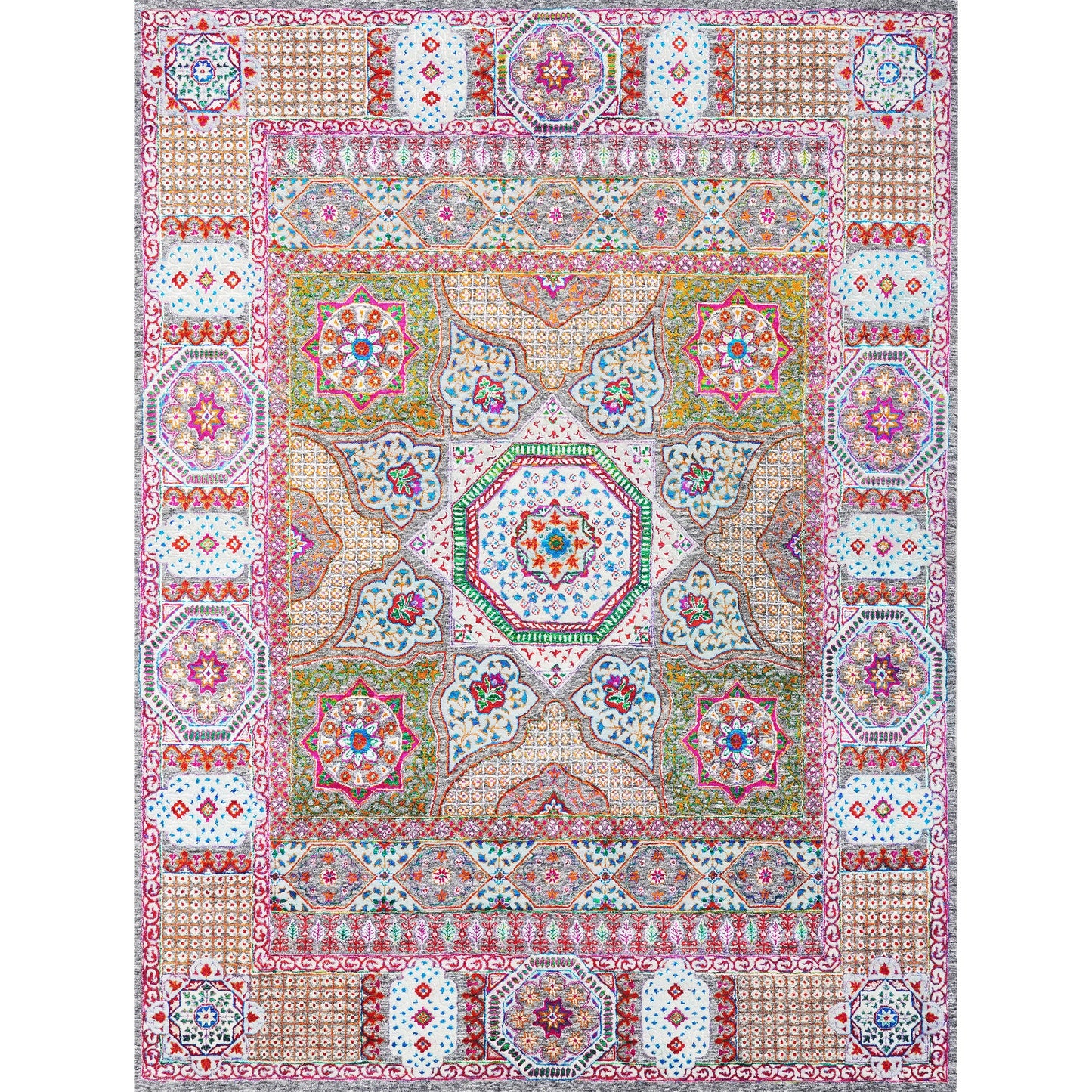 MOHIT ASM02 LIGHT GREY / MULTI