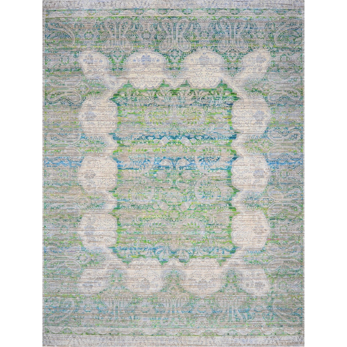 MOHIT FG117 GREEN / IVORY