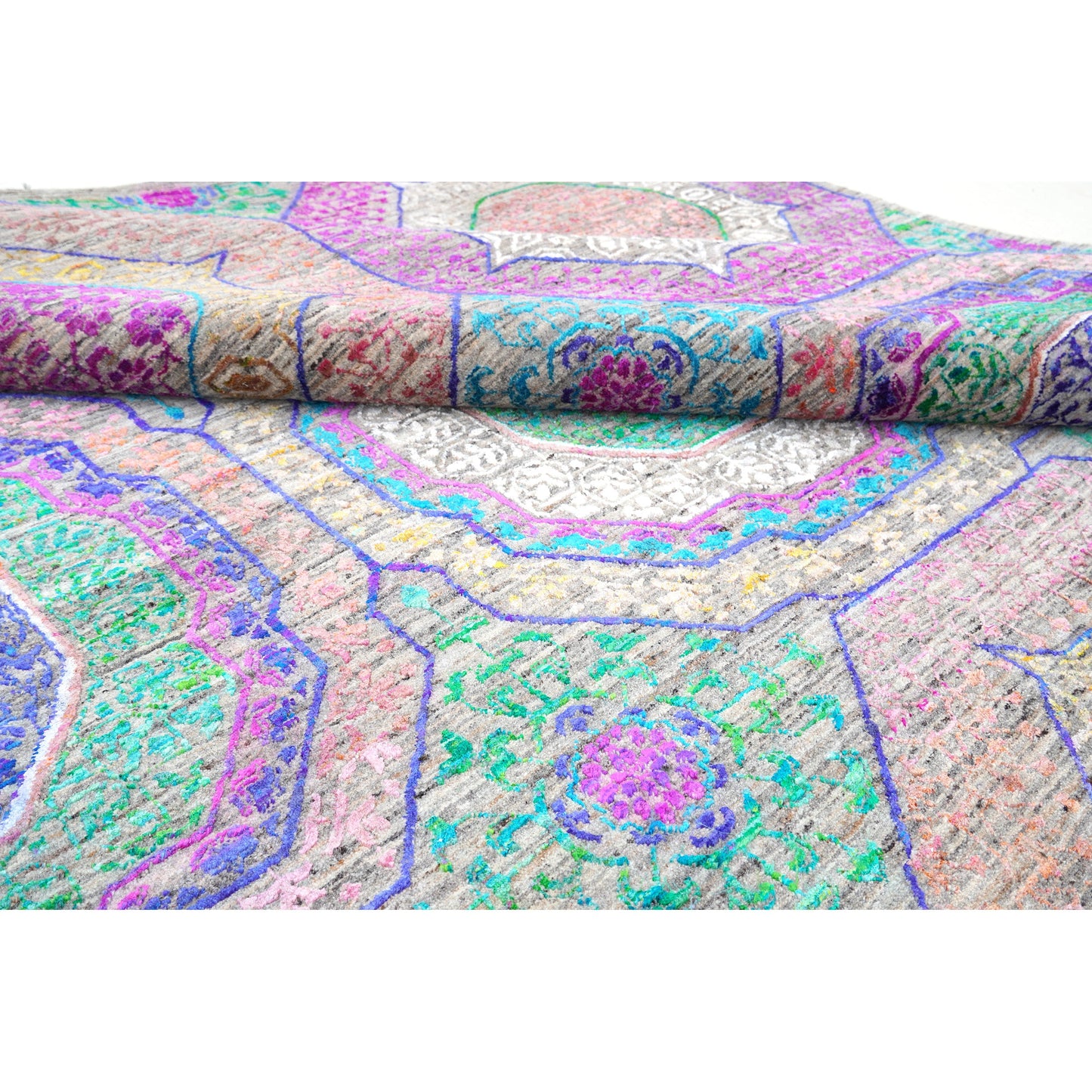 MOHIT  MM-55 LIGHT GREY / MULTI
