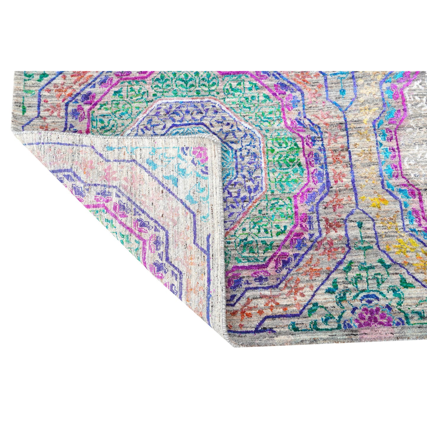 MOHIT  MM-55 LIGHT GREY / MULTI