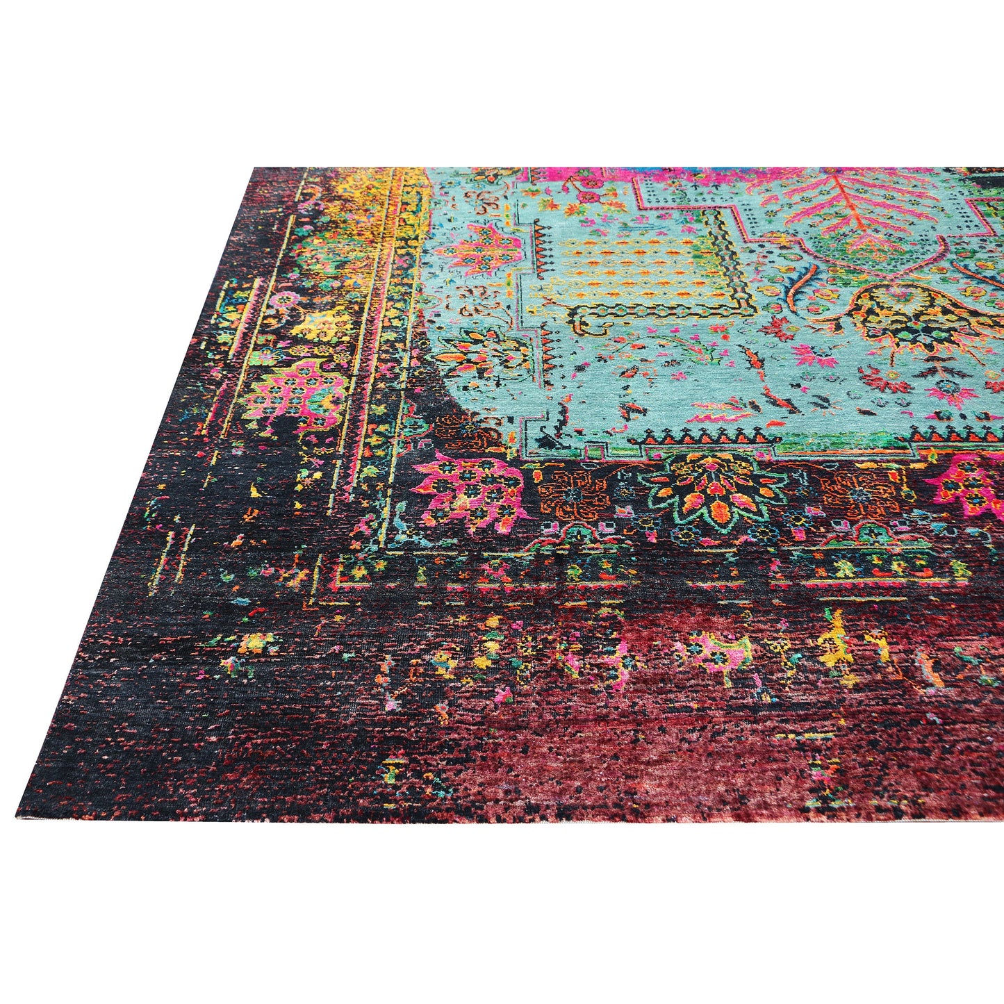 MOHIT R4966 BLACK / MULTI