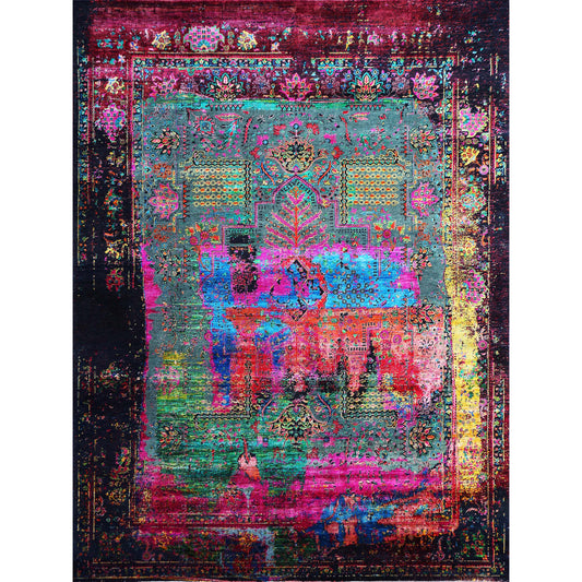 MOHIT R4966 LIGHT GREEN / MULTI