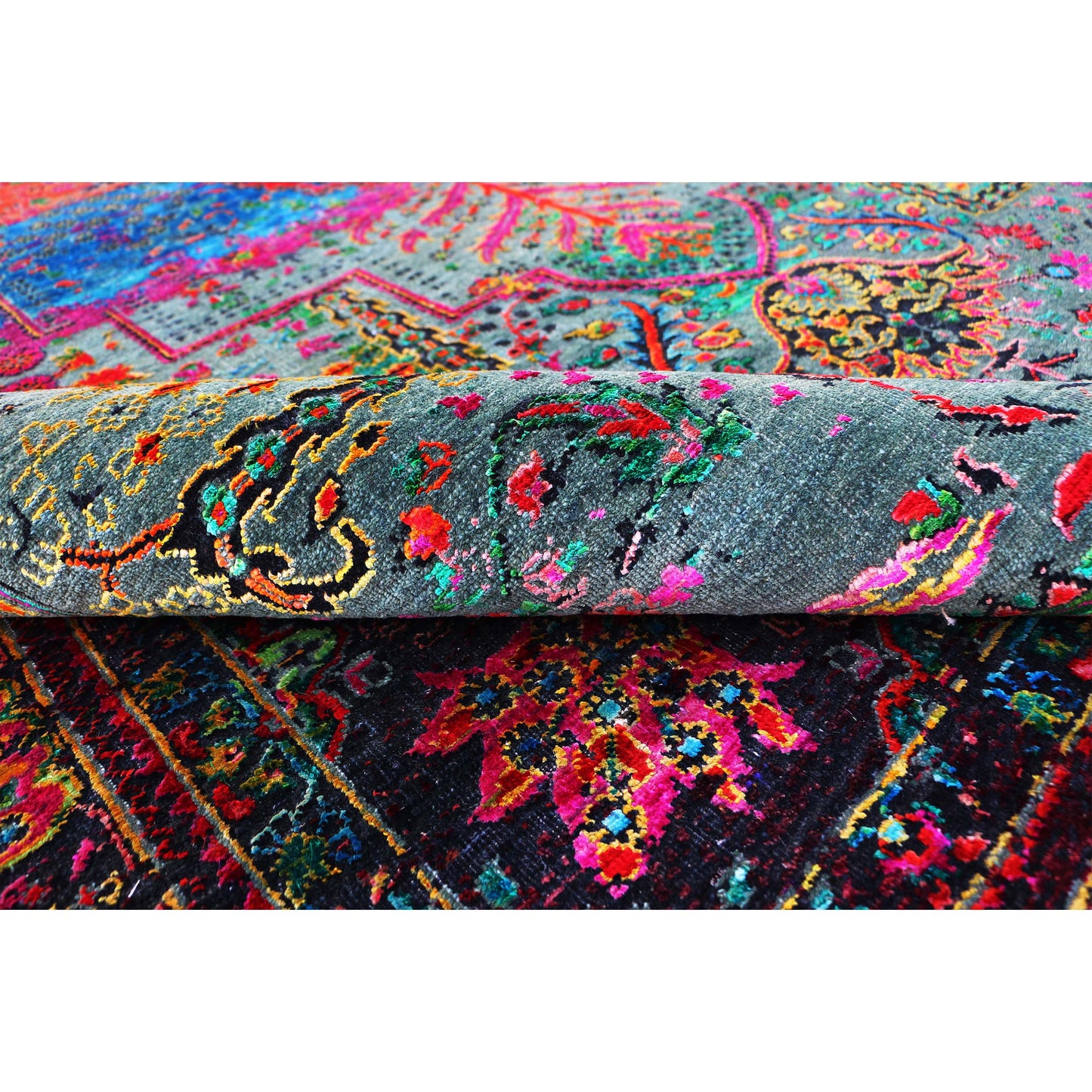 MOHIT R4966 LIGHT GREEN / MULTI