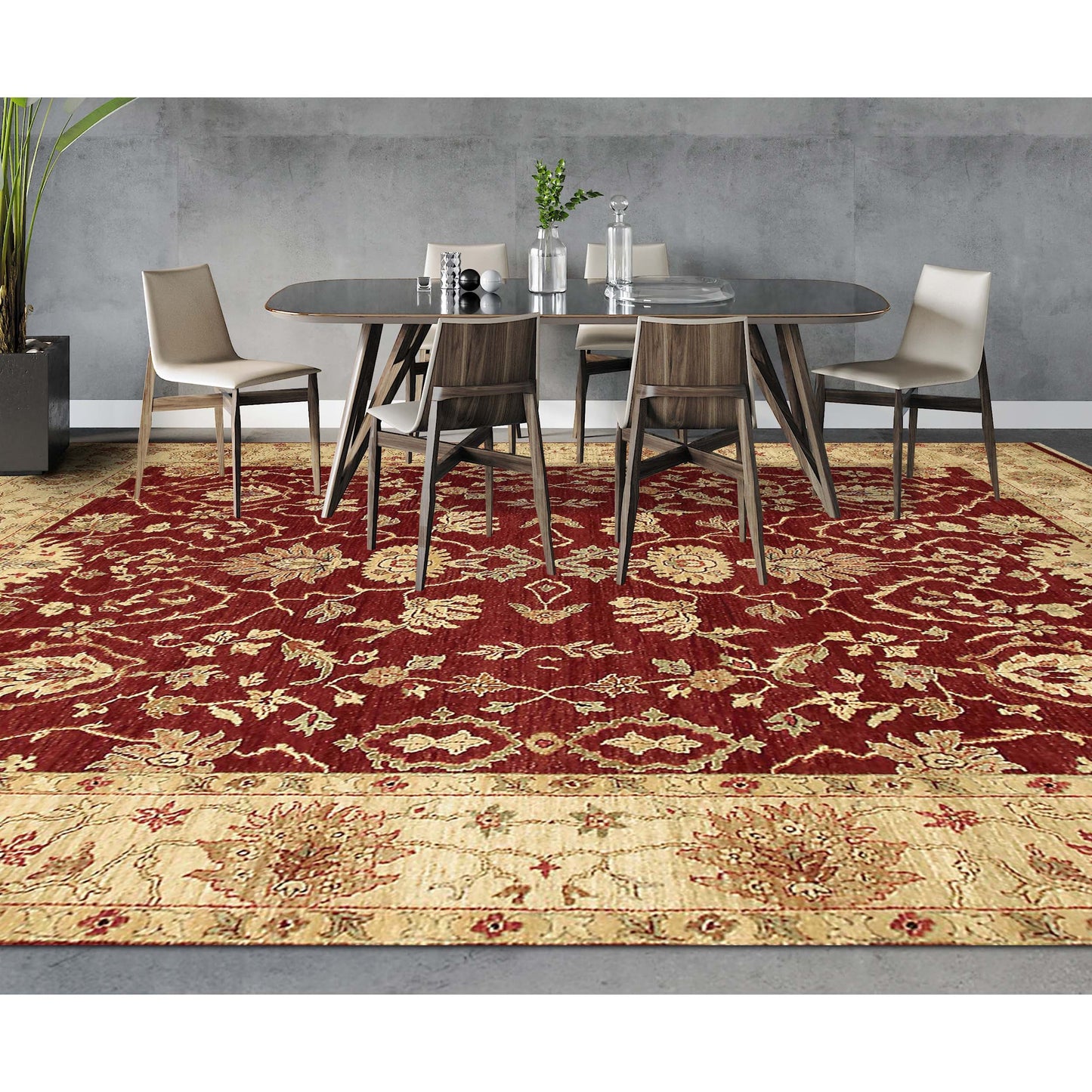 MOUNTAIN KING LILJP GARNET / LIGHT GOLD 11'8" X 23'10"