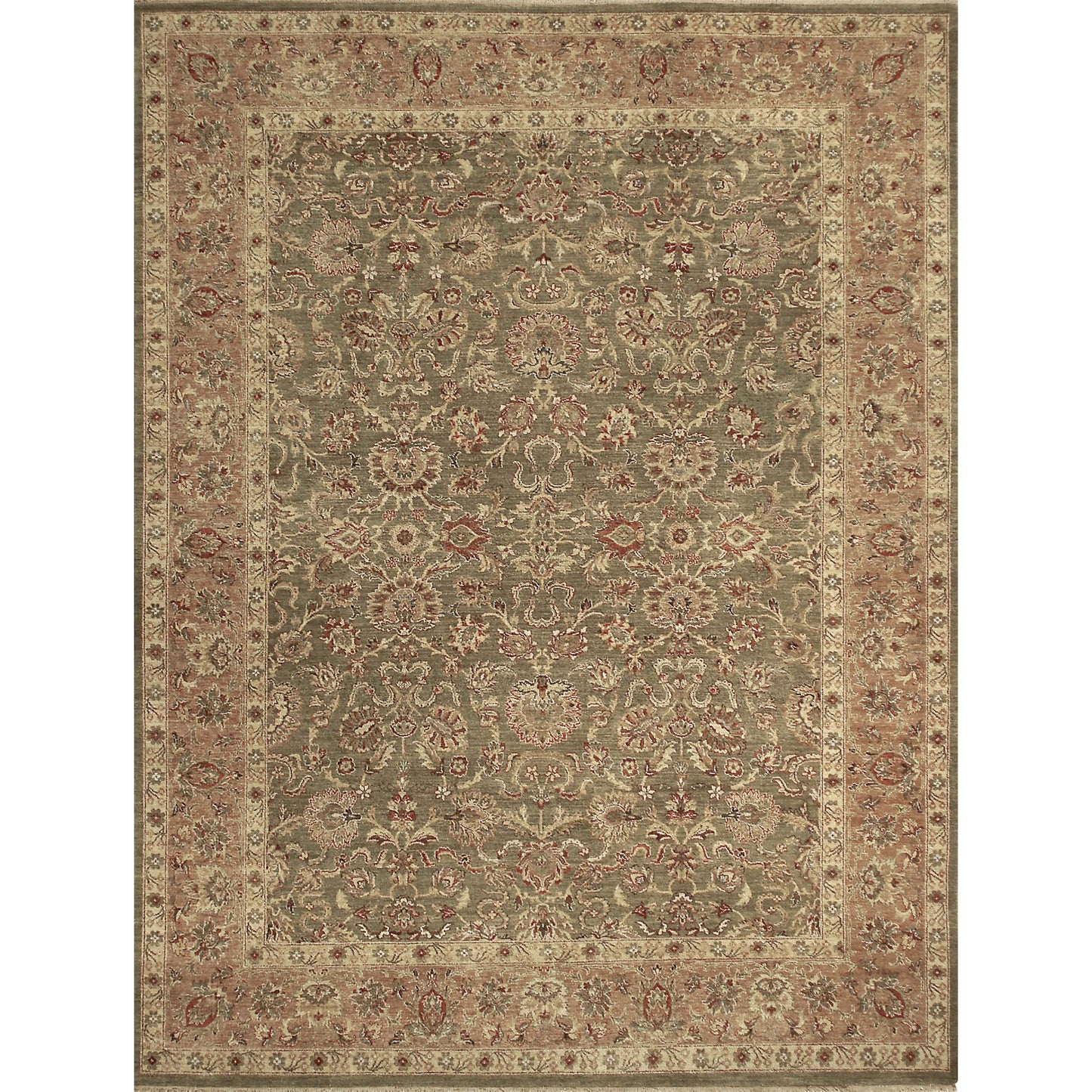 MOUNTAIN KING MAHJP SAGE / PINK 14'1" X 27'10"