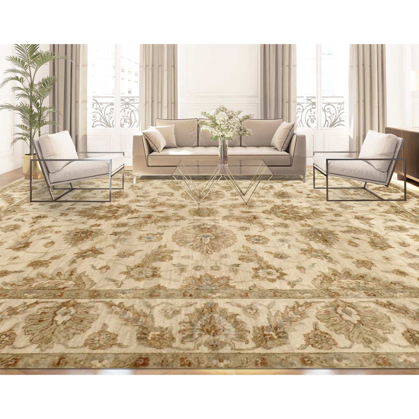 MOUNTAIN KING POLJP CREAM / CREAM 13'8" X 28'