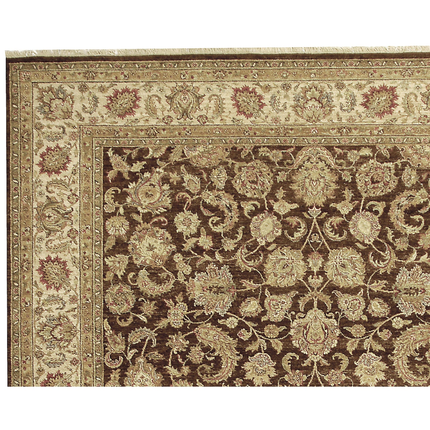 MOUNTAIN KING YEZJP BROWN / CREAM 14' X 28'