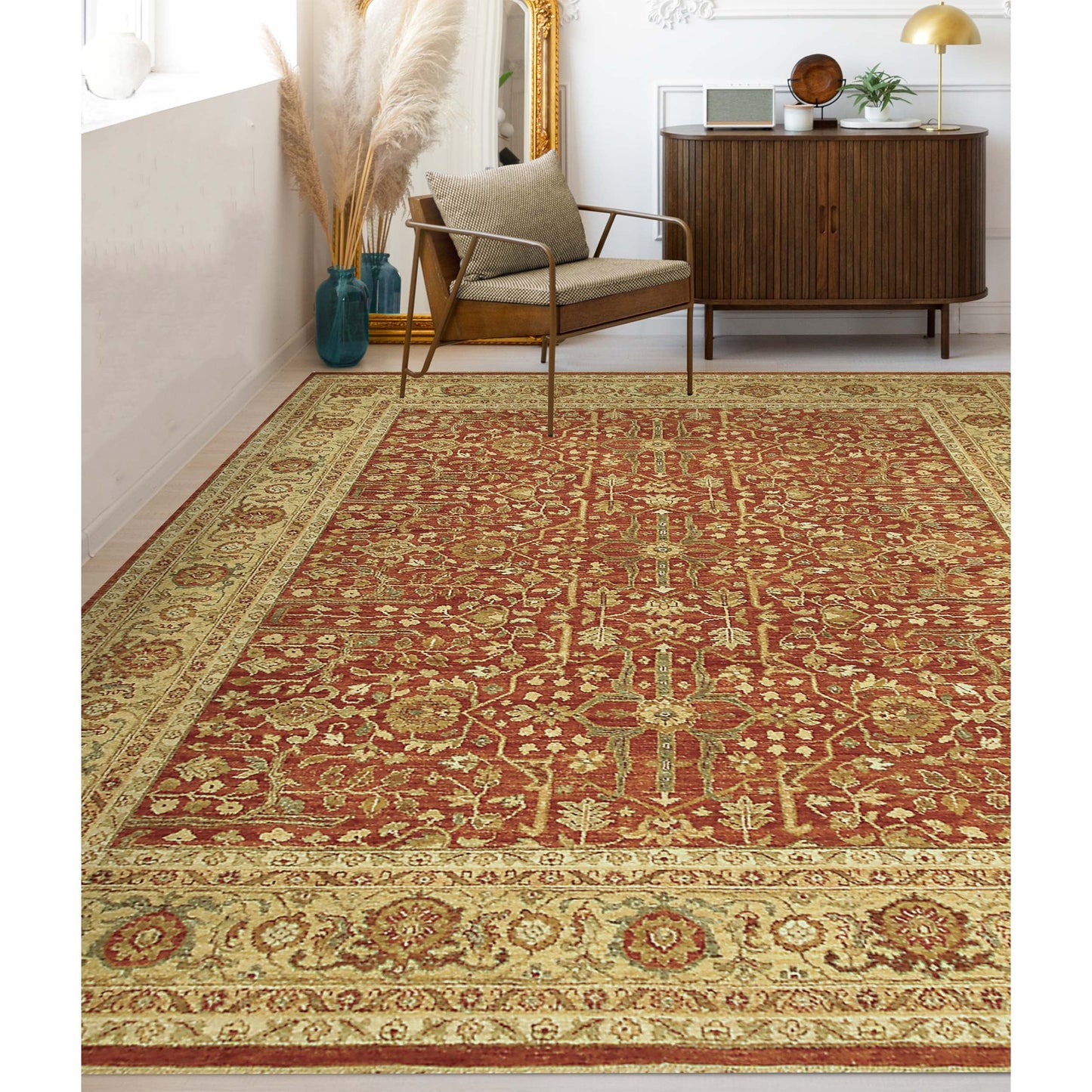 MOUNTAIN KING ZIEJP RUST / GOLD 12' X 24'