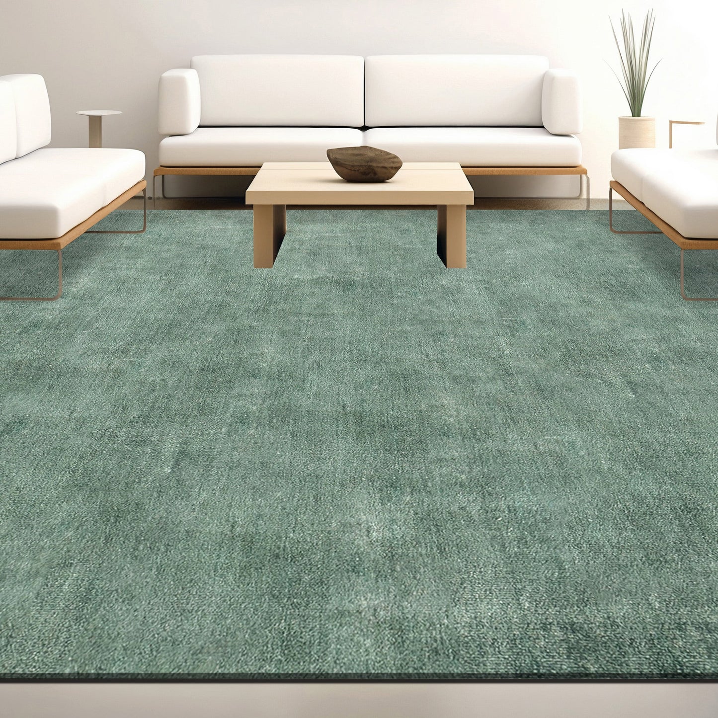 MONACO PLUSH PILE PLAIN GREEN