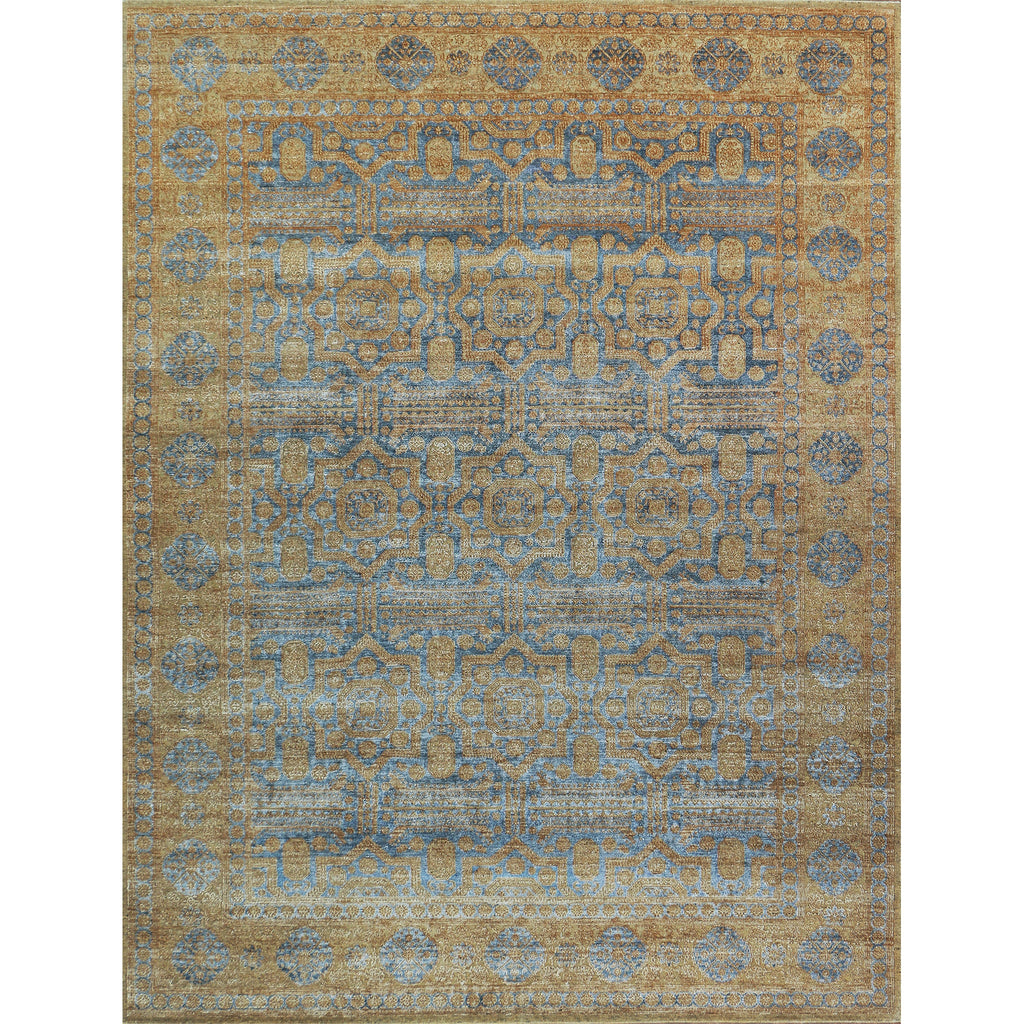 NEO VILLA 4143R LIGHT BLUE / CAMEL