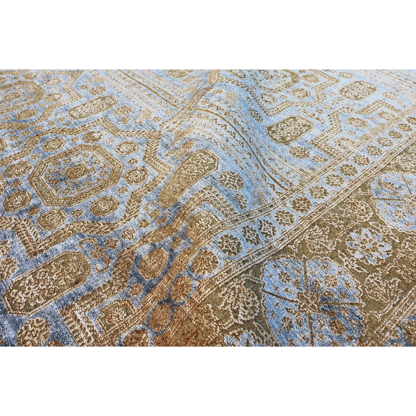 NEO VILLA 4143R LIGHT BLUE / CAMEL