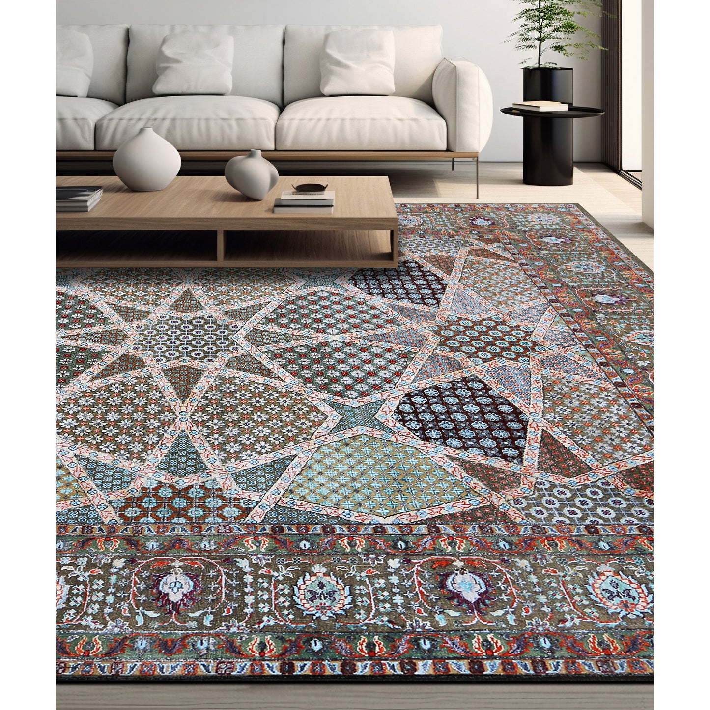 NEO VILLA 4419R MULTI / BROWN