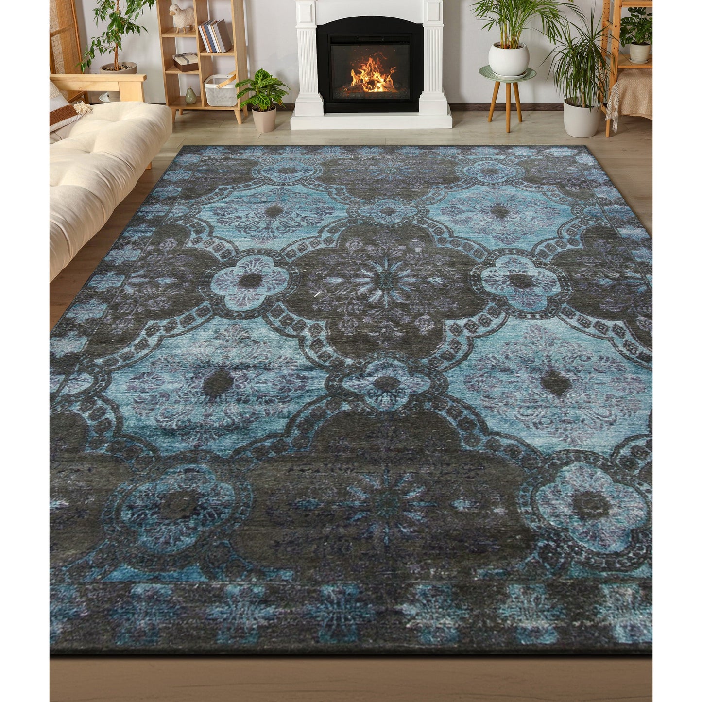 NEO VILLA 9412 DARK BLUE / BLACK