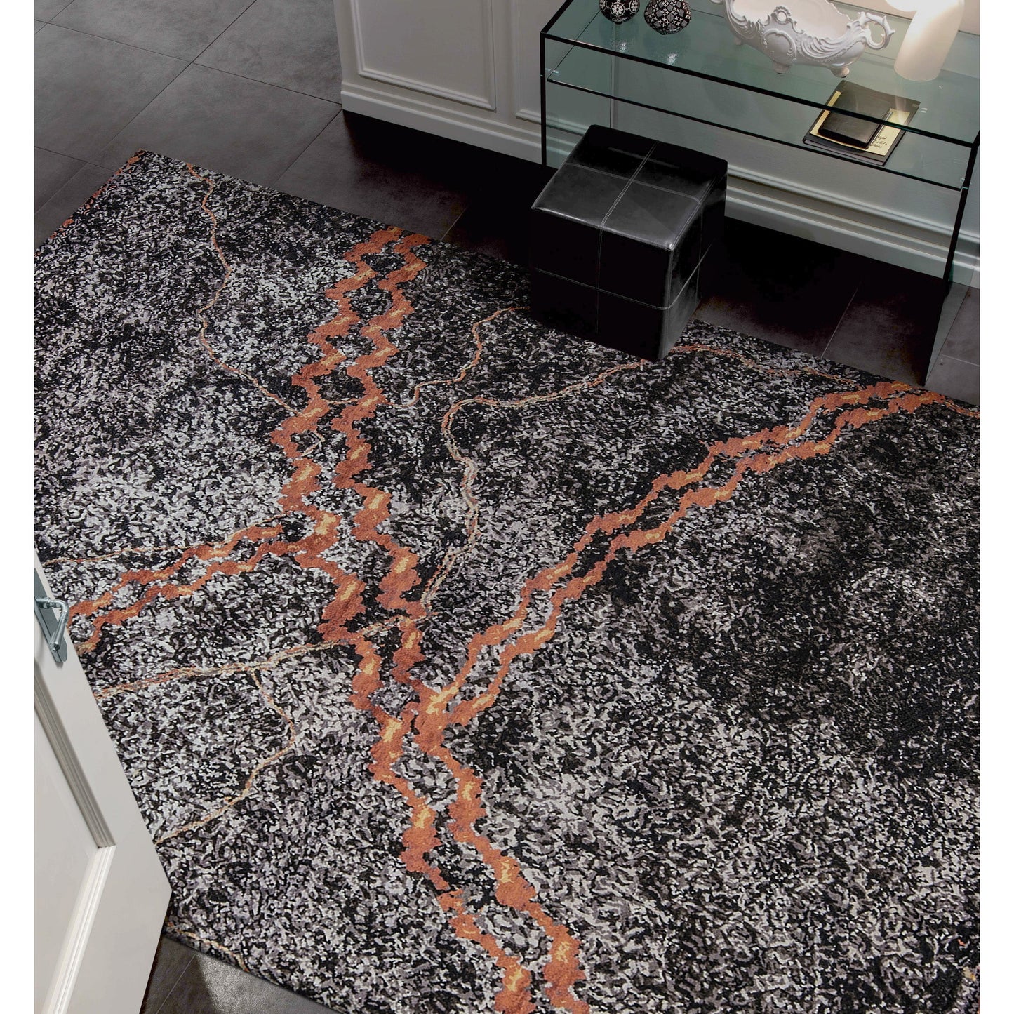 NEO VILLA AL610 CHARCOAL / RUST