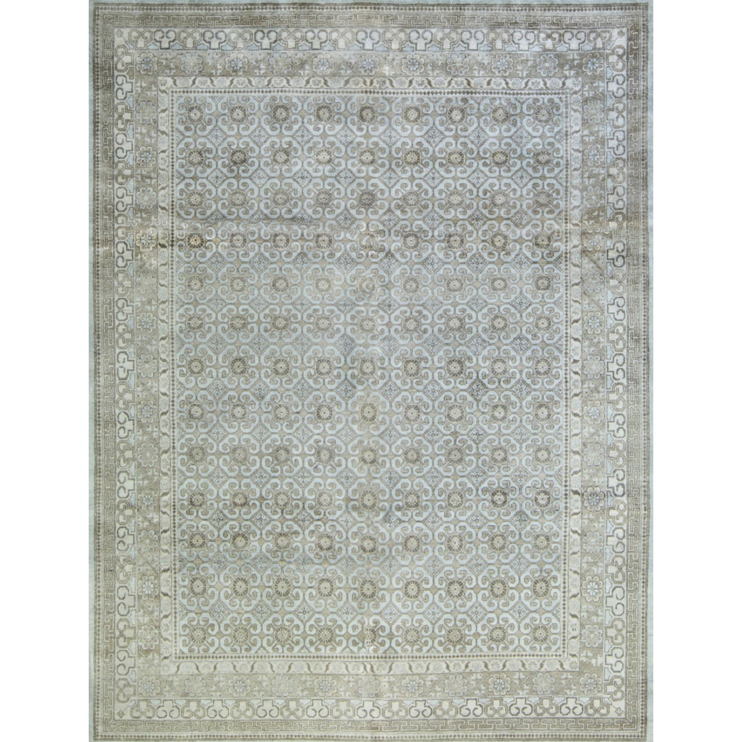 NEO VILLA B-1192 LIGHT BLUE / IVORY