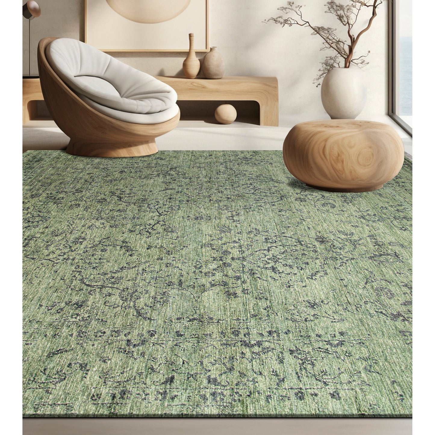 NEO VILLA CR018 GREEN / GREY