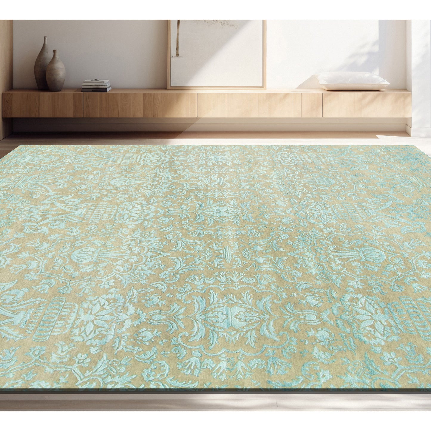 NEO VILLA DM401 BEIGE / LIGHT GREEN