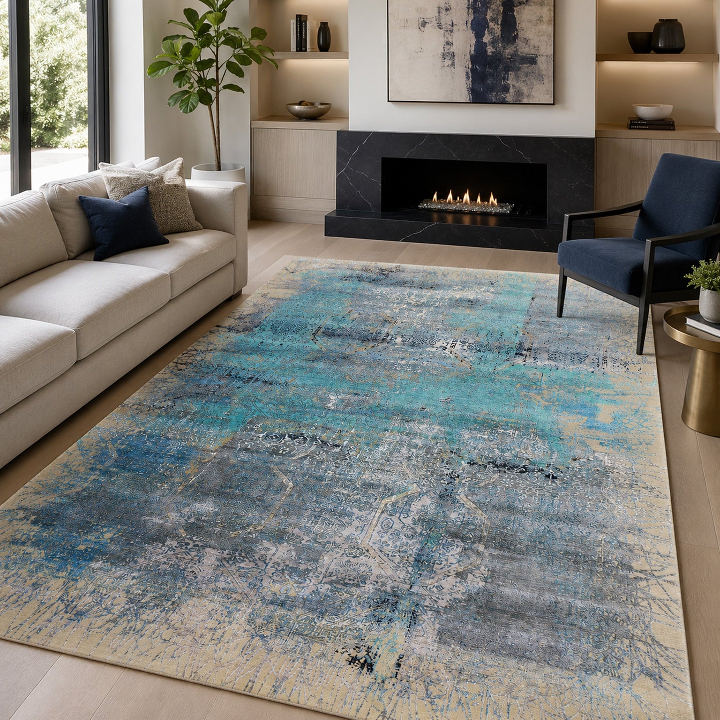 NEO VILLA R4833 BEIGE / MULTI