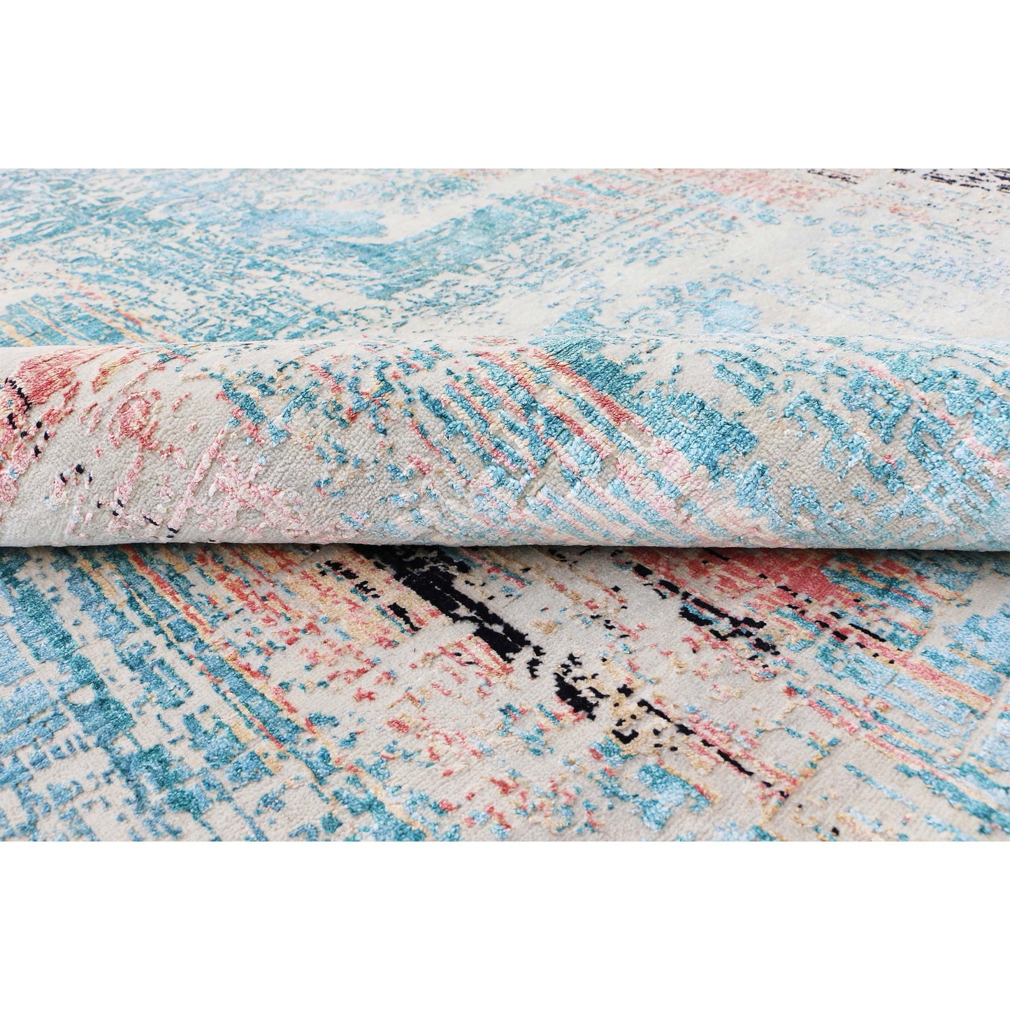 NEO VILLA R5026 IVORY / TURQUOISE