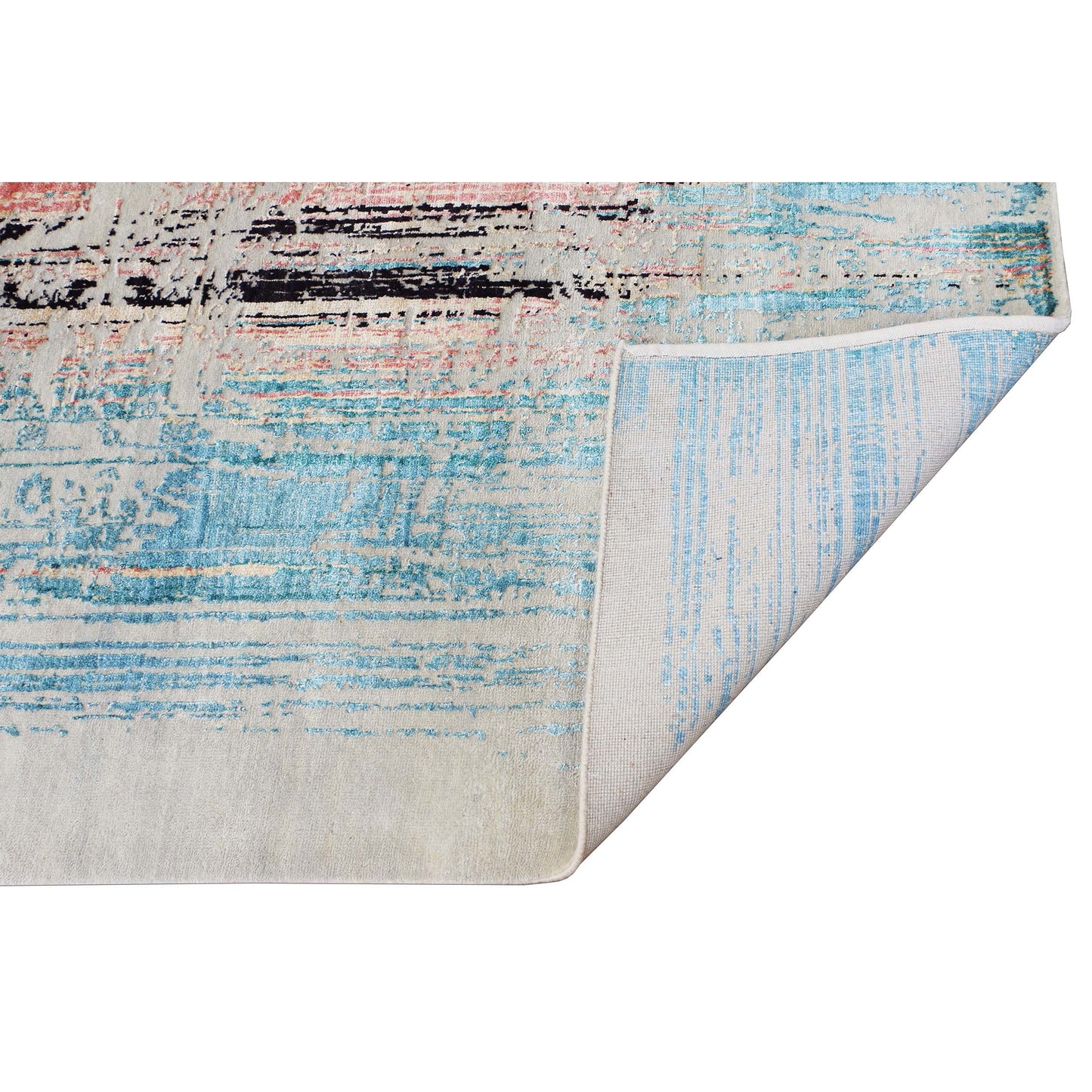 NEO VILLA R5026 IVORY / TURQUOISE