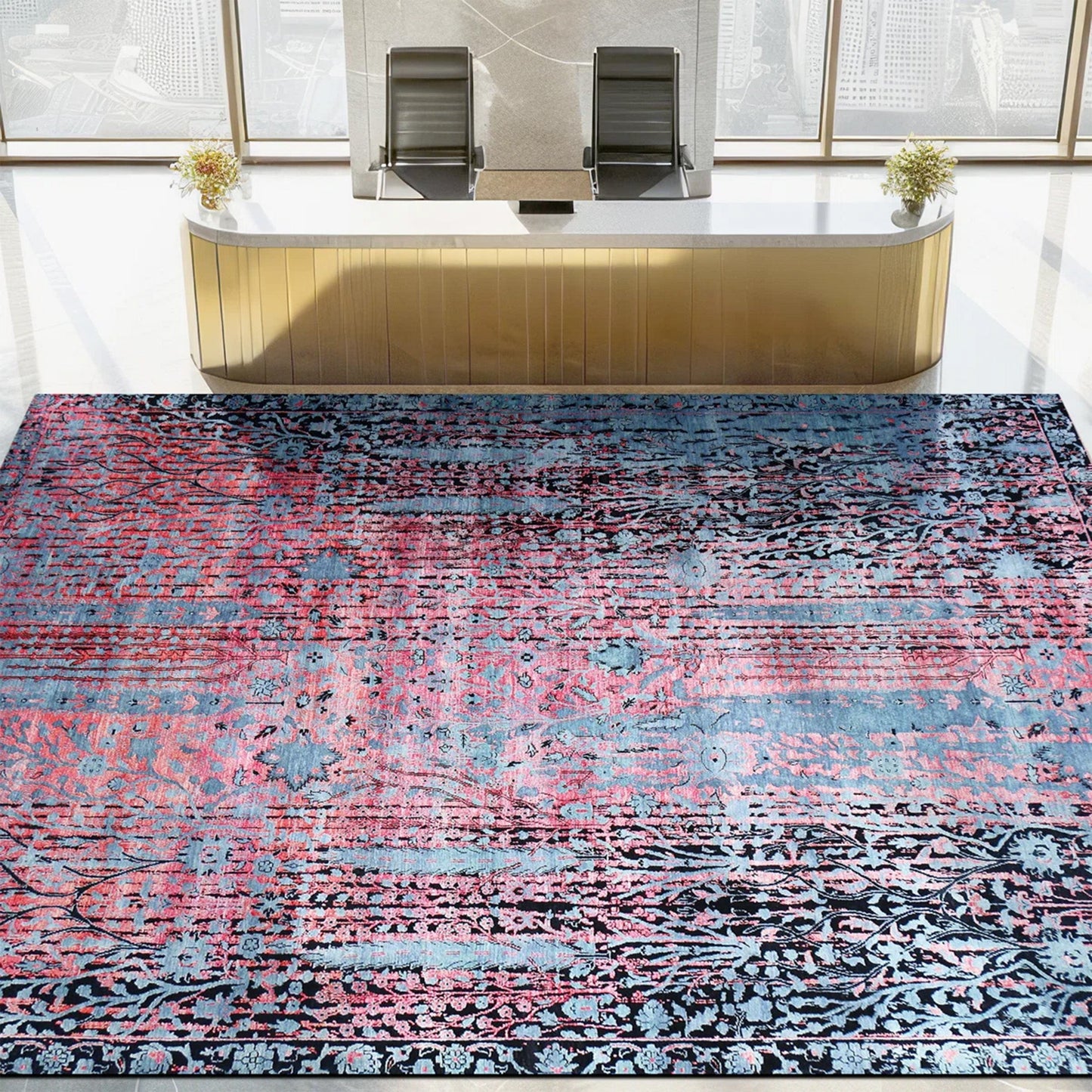 NEO VILLA R5073 LIGHT GREY / MULTI