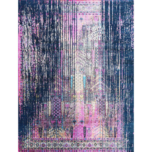 NEO VILLA R5074 DARK BLUE / PINK