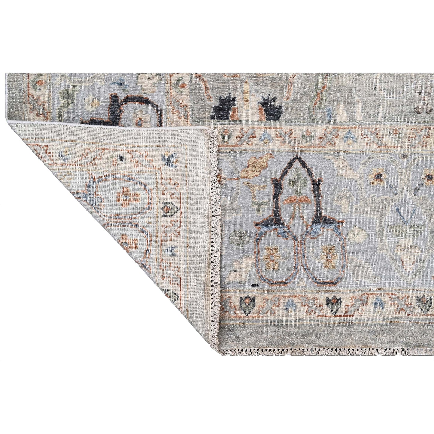 NEO VILLA ALL WOOL 100BC SILVER / MULTI