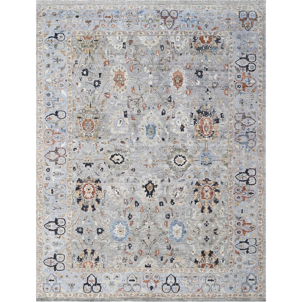 NEO VILLA ALL WOOL 100OX SILVER / LIGHT BLUE
