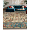 NEO VILLA ALL WOOL 11-KP IVORY / BLUE